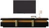 BlingBin Lowboard TV-Schrank mit Marmor-Optik, TV-Board Für Fernseher bis 90 Zoll (1er Set, 1 St, Lowboard 200 x 40 x 42 cm), TV-Kommode, Drei Schubladen und 1 Kabelmanagement Bild 5