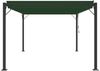 vidaXL Gazebo mit Lamellen-Dach 3 x 4 x 2,14 m Grün 42030525 Bild 5