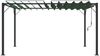 vidaXL Gazebo mit Lamellen-Dach 3 x 4 x 2,14 m Grün 42030525 Bild 4