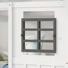 Hausbett mit Lattenrost und Rausfallschutz, 90x200 cm, Einzelbett, Kiefer, Kinderbett Bild 5