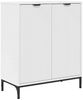 vidaXL Sideboard Weiß 69,5 x 33 x 82 cm Holzwerkstoff 883424 Bild 2