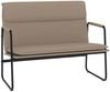 vidaXL Sitzbank Cappuccino-Braun 100x64x80 cm Kunstleder 351371 Bild 2