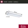 Paulmann No. 71020 LED Panel Atria Shine 580x200 mm RGBW 20W Chrom matt Bild 2