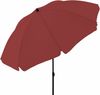 Derby Strandschirm ca. 200cm/8tlg. D. 833 bordeaux, Gest. anthrazit 19/22 mm, ohne Volant Bild 3
