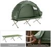 SoBuy Feldbett OGS32-II, Vorzelt Wasserdichtes Campingbett Campingliege Familienzelt Feldbett mit Zelt für 1-2 Personen, Campingmatratze für 1-2 Personen Bild 4