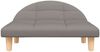 vidaXL Hundebett Dunkelgrau 70x52x30 cm Stoff, Taupe Bild 3