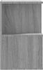 vidaXL Nachttisch Grau Sonoma 35x35x55 cm Holzwerkstoff 815185 Bild 5