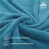 leevitex® Handtuch Frottee 4er Set, 50 x 100 cm, hochwertig verarbeitet & fusselfrei Bild 4