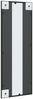 Wandspiegel, Badspiegel Schwarz 30x80 cm Rechteckig Eisen de7046 Bild 5