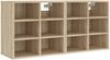 vidaXL Schuhregale 2 Stk. Sonoma-Eiche 52,5x30x50 cm 808691 Bild 4