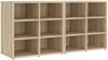 vidaXL Schuhregale 2 Stk. Sonoma-Eiche 52,5x30x50 cm 808691 Bild 2