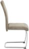 Schwingstuhl Fritzi II / FLORA II S, Mikrofaser, Beige, 43 x 98 x 59 cm Bild 3
