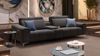 Sofanella Stoffsofa SALENTO Zweisitzer Kinocouch Heimkino in Hellbraun XL: 252 Breite x 100 Tiefe Bild 3