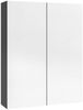vidaXL Bad-Spiegelschrank 60x15x75 cm MDF Glänzendes Grau 331526 Bild 4