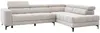 Vente-unique - MONISO Sofa Stoff Beige - B 211,5 cm x H 75 cm x L 298 cm Bild 5