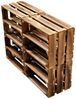 4er Set Holzkisten Weinkisten Obstkiste Klein Geflammt Regal aus Holz 40x30x25cm Bild 2