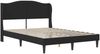 vidaXL Bettrahmen mit Kopfteil Schwarz 120x190 cm Kunstleder 42027847 Bild 3