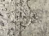 Kurzflor Teppich Riad - Vintage Keshan, Farbe: Grau, Größe: 95x140 cm Bild 3