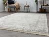 Kurzflor Teppich Riad - Vintage Keshan, Farbe: Grau, Größe: 95x140 cm Bild 2
