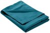 Mako Satin Bettlaken ohne Gummizug petrol blau 240x280cm Bild 4