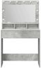 vidaXL Schminktisch Beton Grau 78,5 x 41 x 135 cm Holzwerkstoff 865112 Bild 4