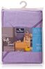 Lorelli Baby-Badehandtuch 80 x 80 cm, Kapuzenhandtuch, Badetuch, ab Geburt lila Bild 2