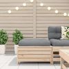 vidaXL Gartenhocker mit Kissen Massivholz Kiefer 844926 Bild 3