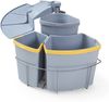 Einbau-Mülleimer Kollby schwenkbar Grau 2x12 L+1x6 L [en. casa] Bild 3