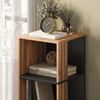 Bücherregal Amber Eiche Wotan 36 x 100 cm mit 3 Fächern Vicco Bild 4