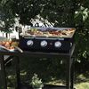LIVOO Schutzhülle für Grill Grillschutzhülle Plancha winterfest 22x46x90 cm GS70 Bild 2