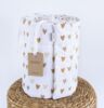 Loolay Bettnestchen HERZCHEN Beige Braun Baumwolle Atmungsaktives Babybett BETTUMRANDUNG, (Bett 140x70cm - 420, 210 cm, 120x60cm - 360, 180 cm, Babyaussttatung Umrandung Kopfschutz Kantenschutz Bettschlange), Super PREMIUM Baby GESCHENK! 100% Natural B... Bild 4