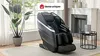 Vente-unique - ULAP Sessel Kunstleder Schwarz - B 75,5 cm x H 115,5 cm x L 156 cm Bild 2
