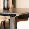 HOME DELUXE Essgruppe Eckig AVENCIA inkl. U-Fuß - 240 x 120 cm Dark Oak 6 Stühle Bild 3