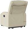 vidaXL Massagesessel mit Aufstehhilfe Creme Kunstleder 3206556 Bild 5