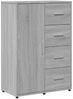 vidaXL Sideboards 2 Stk. Grau Sonoma 60x31x84 cm Holzwerkstoff 3276593 Bild 5