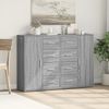 vidaXL Sideboards 2 Stk. Grau Sonoma 60x31x84 cm Holzwerkstoff 3276593 Bild 3