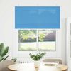 vidaXL Plissee Blau 115x100 cm Stoffbreite 114,4 cm Polyester 4015180 Bild 2