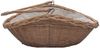 vidaXL Holzkorb mit Tragegriff 57 × 46 × 52 cm Braun Weide 286987 Bild 5