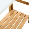 Pflanztisch Falk braun aus FSC® Kiefernholz 89 x 48 x 97 cm klappbar schadstofffrei ergonomische Arbeitshöhe Bild 5