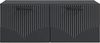 vidaXL Wandmontierter TV-Schrank Schwarz 78,5 x 41 x 30 cm 899026 Bild 4