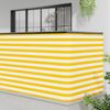 vidaXL Balkon Sichtschutz 150 x 1000 cm Stoff mit PU-Beschichtung 42036381 Bild 3