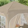 vidaXL Pop-up Partyzelt 192 x 192 x 245 cm Creme 42019834 Bild 4