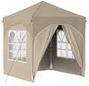 vidaXL Pop-up Partyzelt 192 x 192 x 245 cm Creme 42019834 Bild 2