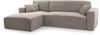 AX LIVING Catea Beige Sofa mit Schlaffunktion – Ecksofa 279cm mit Bettkasten L Bild 2