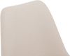 CLP Esszimmerstuhl Maverick Stoff drehbar und stufenlos verstellbar,creme chrom Bild 4
