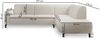 Selsey 'Lununa' Ecksofa mit Armlehne, Bouclé, Ottomane links, Graubeige Bild 5