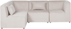 Modul Ecksofa 4-Sitzer LEMVIG Cord Beige rechtsseitig Bild 4