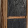 Badezimmmer Hochschrank HARLOW-56 Eiche mit Beton dunkel, B/H/T: ca. 40/170/33 cm Bild 2