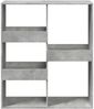 vidaXL Raumteiler Betongrau 100x33x115 cm Holzwerkstoff 3309549 Bild 4