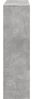 vidaXL Raumteiler Betongrau 100x33x115 cm Holzwerkstoff 3309549 Bild 5
